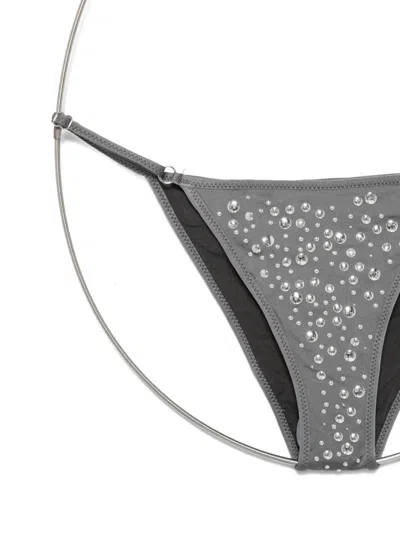 Gimaguas Gray Gaia Bikini Bottom In Gray