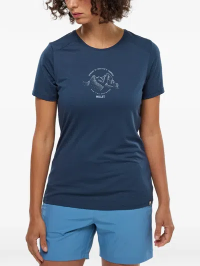 Pascal Millet Graphic-print T-shirt In Blue
