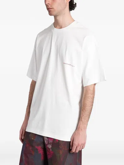 Peacemaker Oamc Graphic-print T-shirt In White