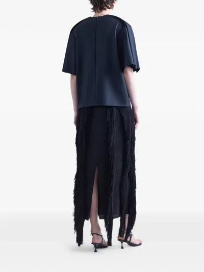 Fforme Peris Layered T-shirt In Blue