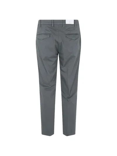 Michael Coal Flap-pocket Trousers In Gray