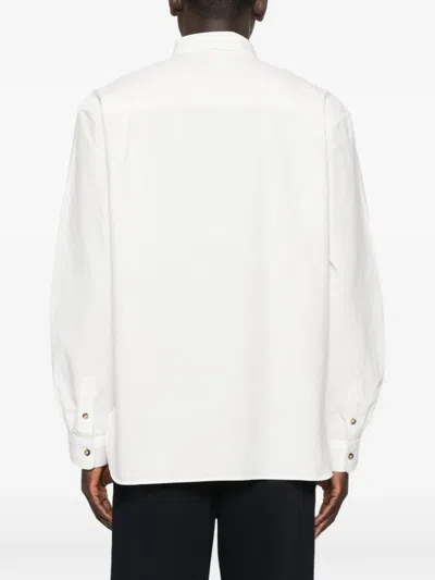 A.p.c. A. P.c. Button Pocket Shirt In White