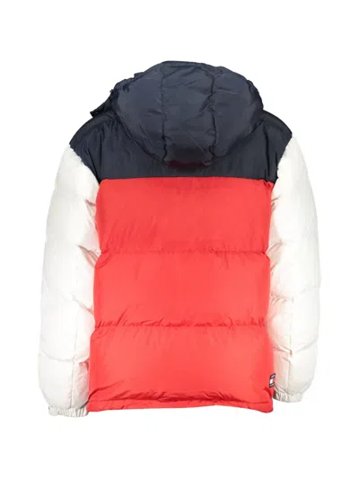 Tommy Hilfiger Blue Polyester Men Jacket In Multi