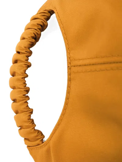 Prada Re-nylon Cap In Orange