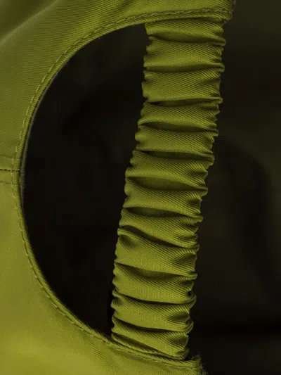 Prada Re-nylon Cap In Green