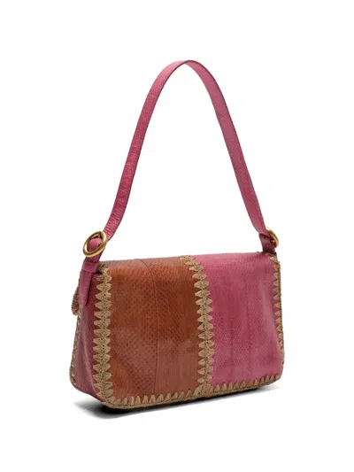 Maliparmi Patchwork Adjustable-strap Bag In Pink