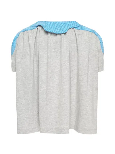 Ashley Williams Pillbox Panelled T-shirt In Multi