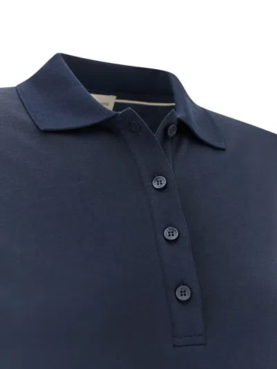 Paul & Shark Supima Cotton Polo Shirt In Blue