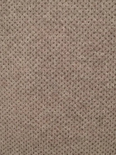 Corneliani Button-up Knit Sweater In Neutral