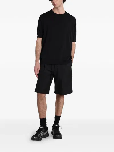 Greyed Davis Drawstring Shorts In Black