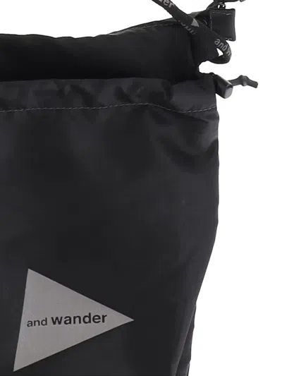 And Wander 로고 백팩 In Red