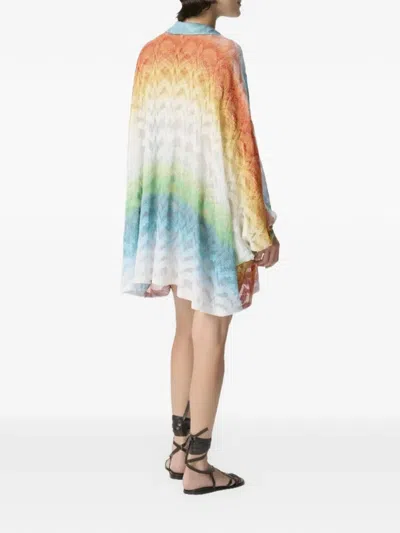Missoni V넥 커버업 카프탄 In Multi