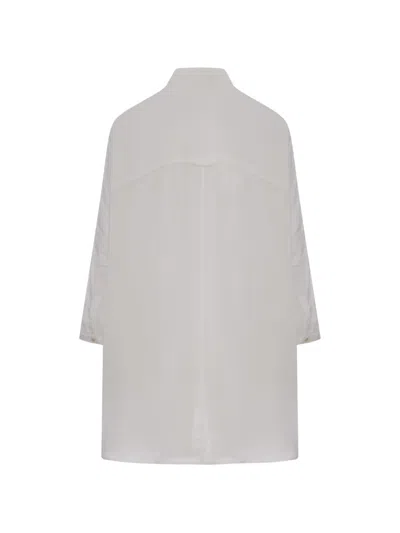 120% Lino 긴소매 셔츠 In Neutral