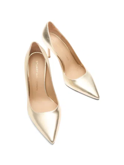 Stuart Weitzman Stuart Power 85 Pointed-toe Pumps In Multi