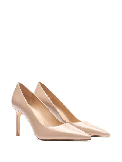 Stuart Weitzman Stuart Power 85 Pointed-toe Pumps In Multi