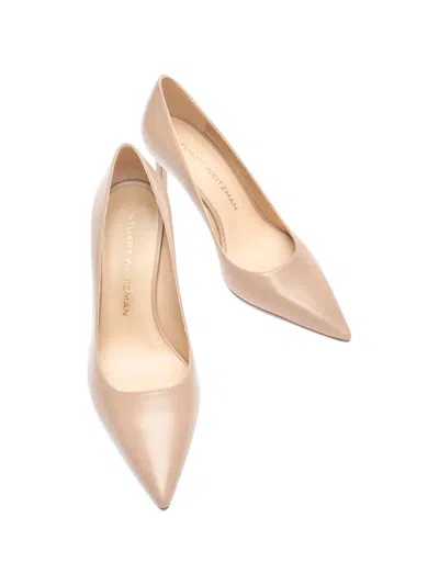 Stuart Weitzman Stuart Power 85 Pointed-toe Pumps In Multi