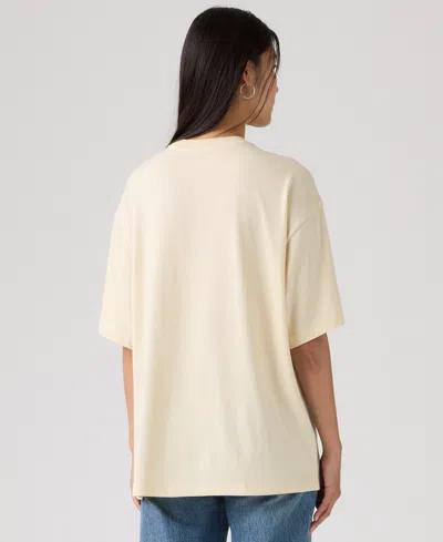 Levi's Women's Graphic Short Stack T-shirt In Yellow