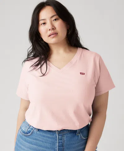 Levi's Plus Size V-neck T-shirt In Pattern