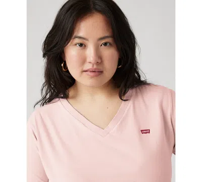 Levi's Plus Size V-neck T-shirt In Pattern