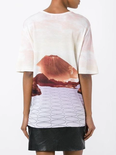 Shop Carven 'crystal' Jersey T-shirt In Pink