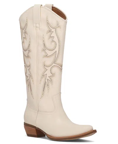Frye And Co Irlene Tall Deco Stitch Cowboy In Multi