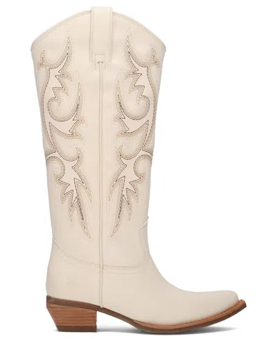 Frye And Co Irlene Tall Deco Stitch Cowboy In Multi