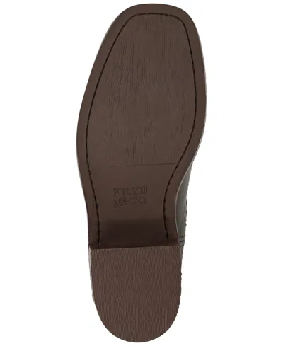 Frye And Co Miranda 14 Wide Calf In Green