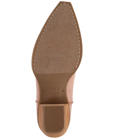 Frye And Co Irlene Tall Deco Stitch In Pink
