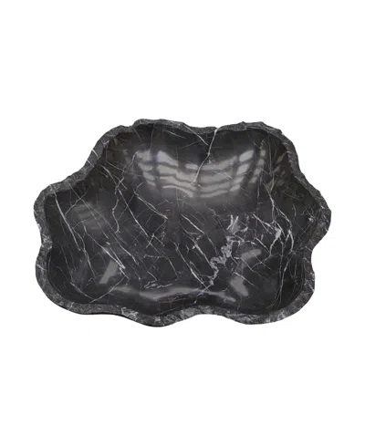 Phillips Collection Marble Stone Bowl In Black