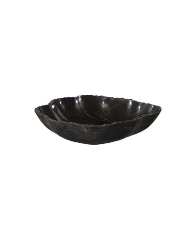 Phillips Collection Marble Stone Bowl In Black