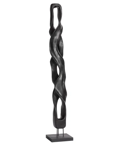 Phillips Collection Twisting Root Sculpture In Black