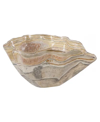 Phillips Collection Cast Onyx Large Bowl In Multi