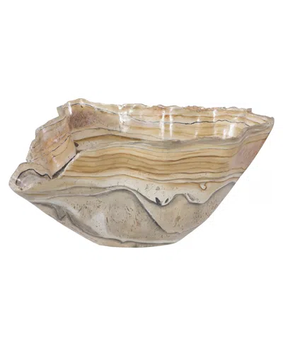 Phillips Collection Cast Onyx Large Bowl In Multi