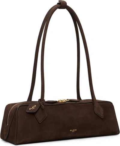 Alaïa Brown 'le Teckel' Medium Bag In Brown
