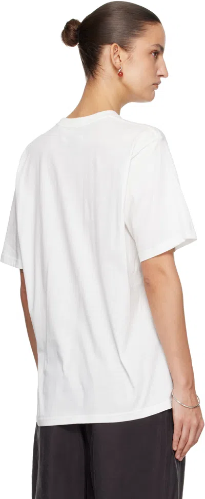 Ssstein White Suvin Cotton Basic T-shirt In White