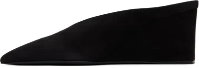 Alaïa Alaia Black Velvet Cube-heeled Mule Women In Black