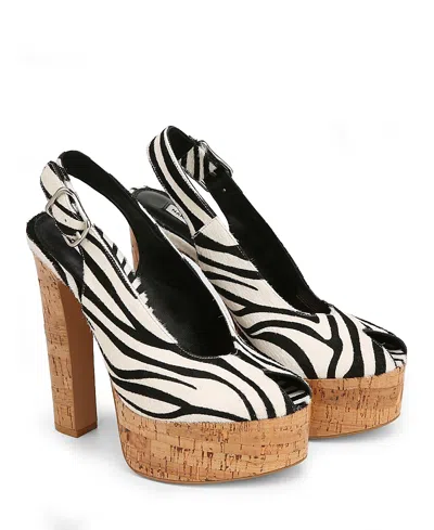 Naked Wolfe Rare Zebra Pony In Brown