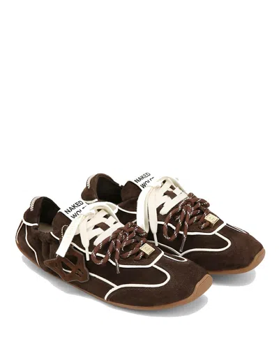 Naked Wolfe Soul Biscuit Suede In Brown