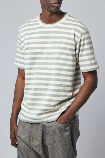 Junya Watanabe Horizontal-stripe T-shirt In Multi