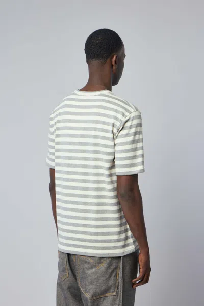 Junya Watanabe Horizontal-stripe T-shirt In Multi