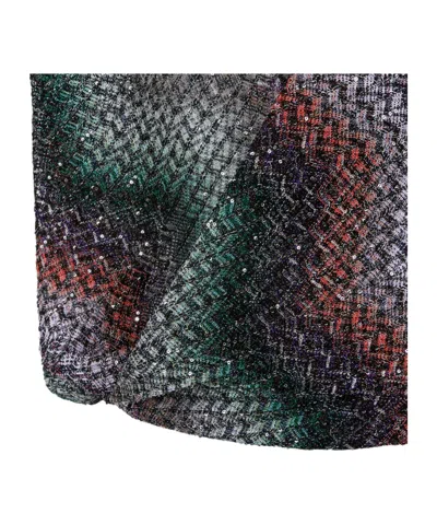 Missoni Herringbone Top In Multi