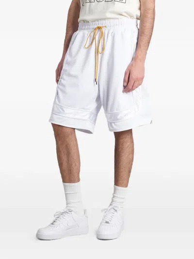 Rhude Drawstring Shorts In Gray