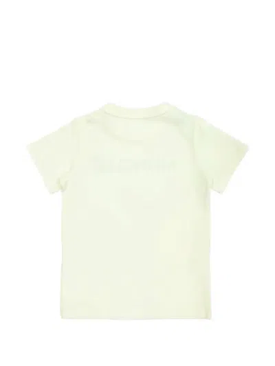 Moncler Logo-print Shoulder-button T-shirt In Neutral