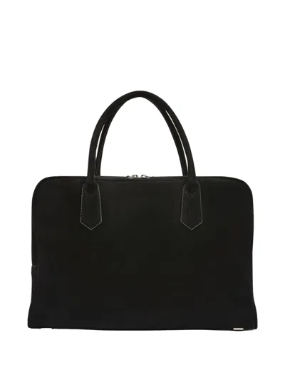 A.emery Talbot Suede Bowling Bag In Pattern