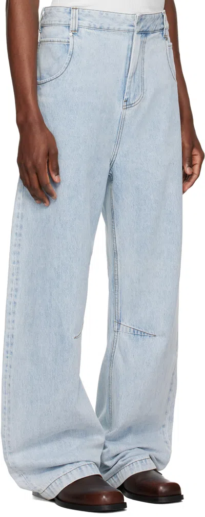 Entire Studios Blue Gem Jeans In Blue