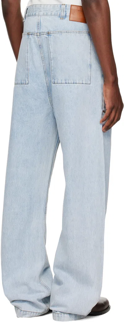 Entire Studios Blue Gem Jeans In Blue