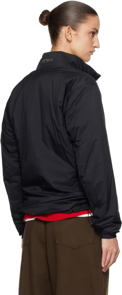 Arc'teryx Black Atom Jacket In Black