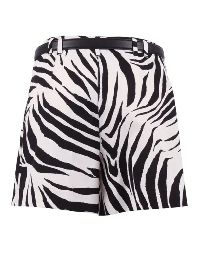 Max Mara Studio Pantalone Corto Novella In Multi