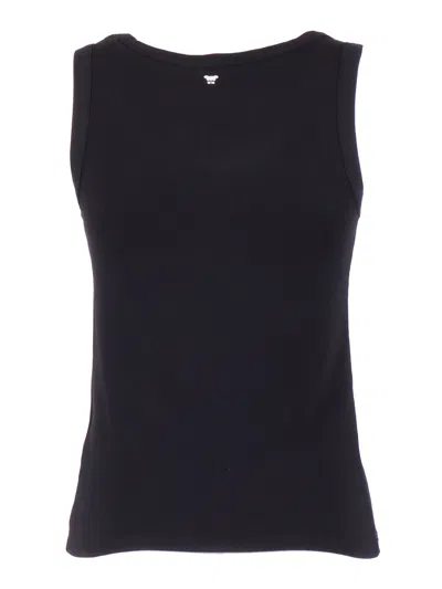 Max Mara Weekend Multic Black Top In Multi