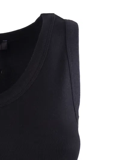 Max Mara Weekend Multic Black Top In Multi